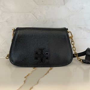 Tory Burch Black Crossbody like New Purse